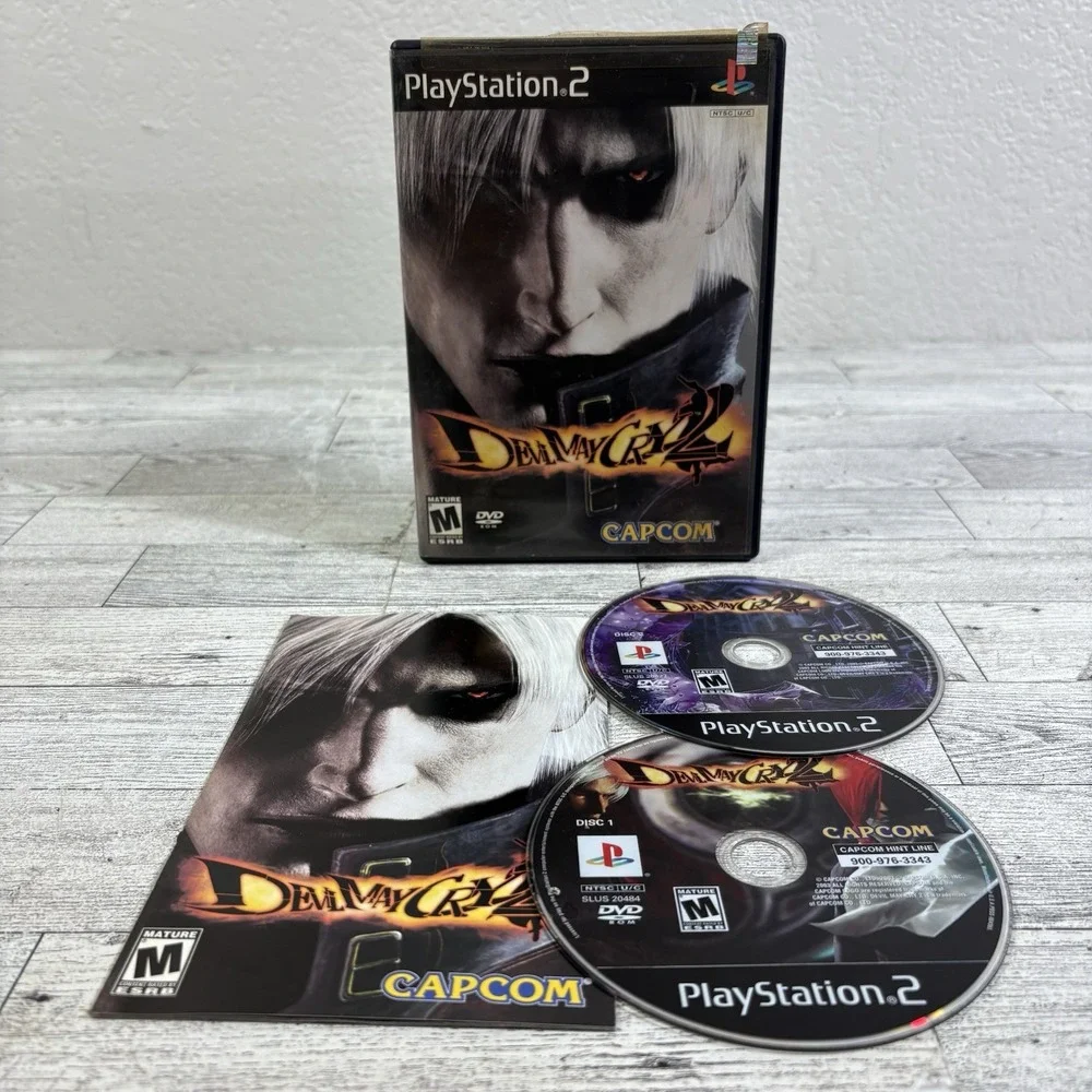 Sony PlayStation 2 PS2 Devil May Cry 2 Black Label Complete